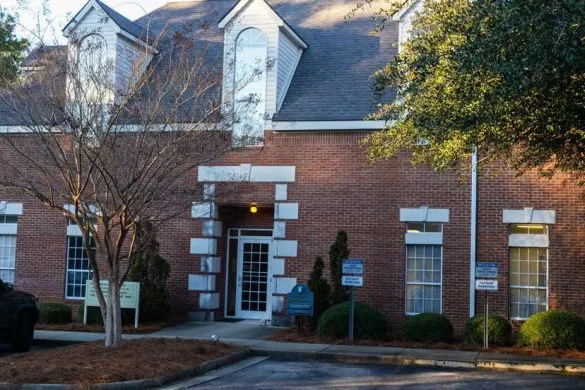 Exterior photo of Aiken Endodontics showing entrance