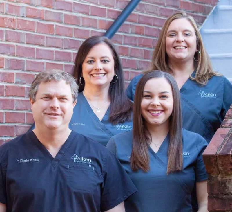 photo of Dr. Aiken and staff at Aiken Endodontics